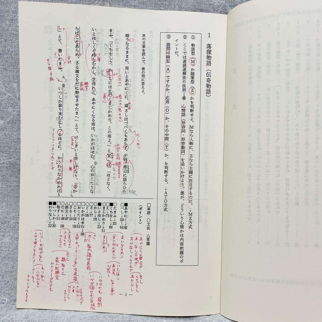 '94／'95冬期直前講習会　古文ゼミ　土屋博映　代々木ゼミナール