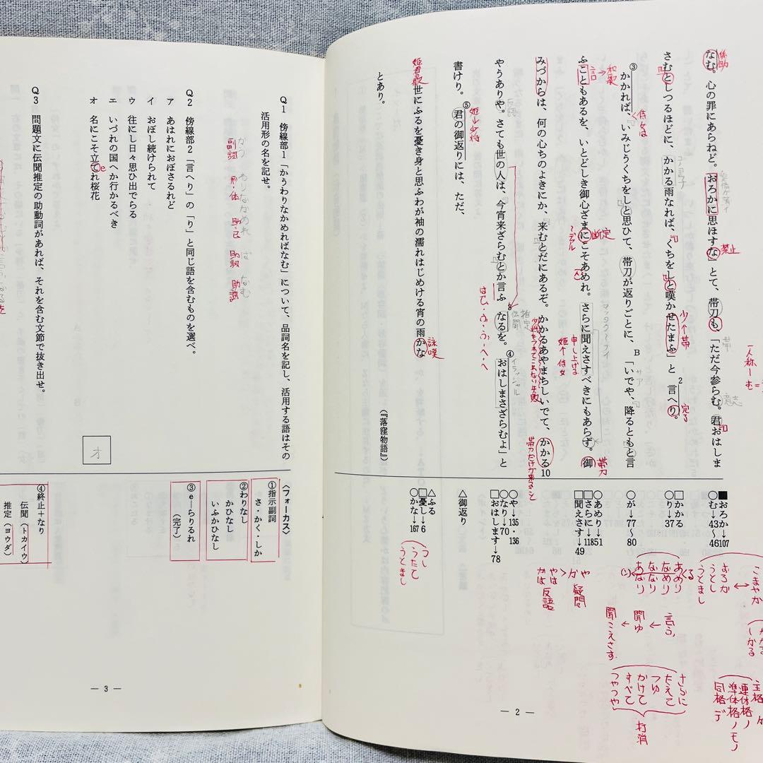 '94／'95冬期直前講習会　古文ゼミ　土屋博映　代々木ゼミナール