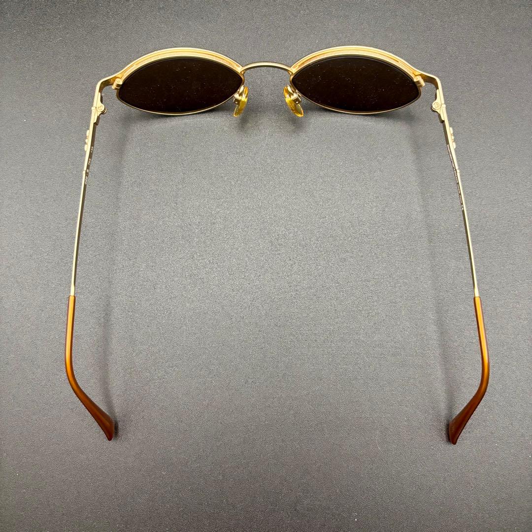 美品✨ EMPORIO ARMANI アルマーニ サングラス ゴールドカラー