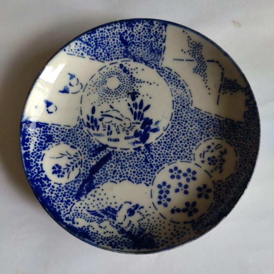 江戸〜明治時代　小皿　骨董品　アンティーク