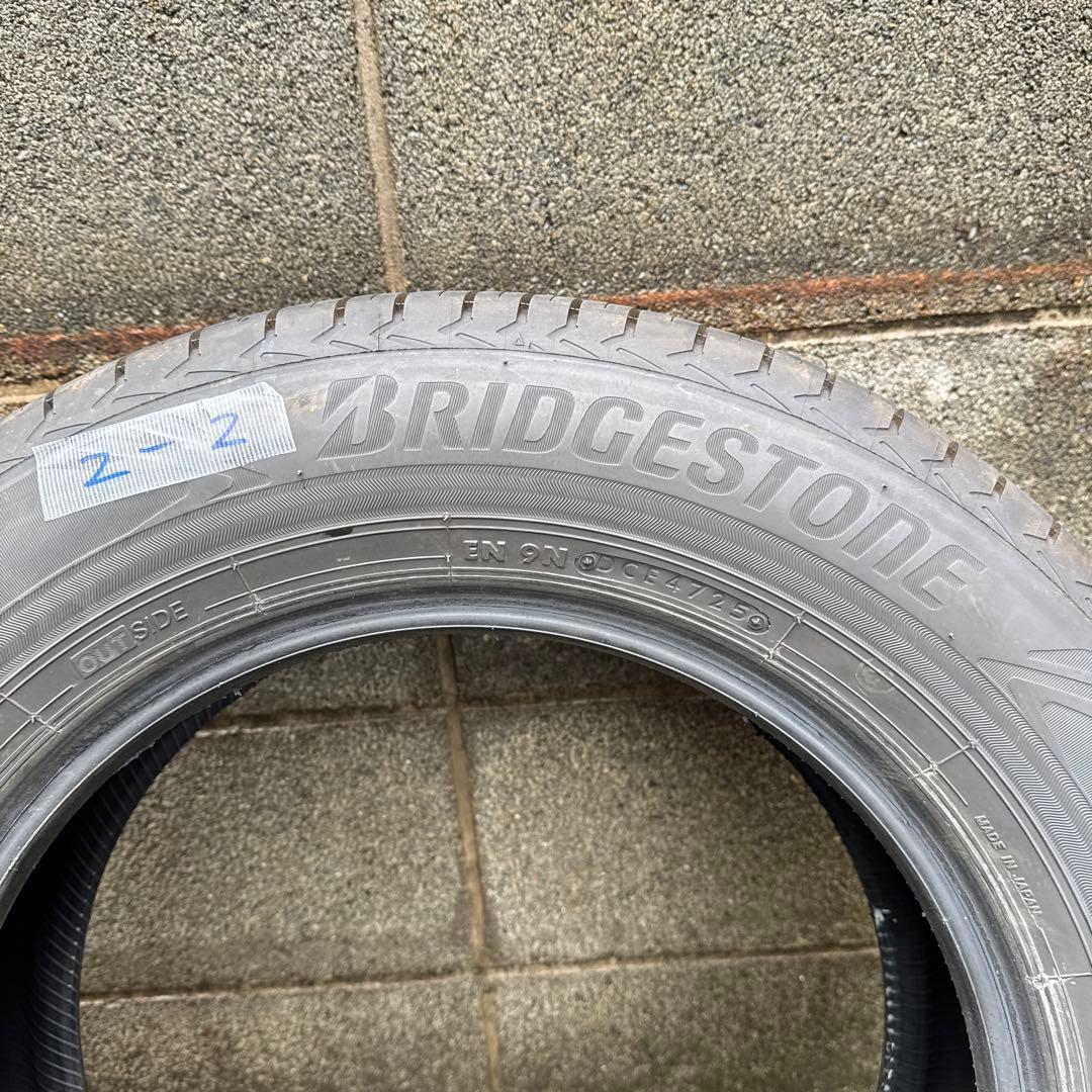 BRIDGESTONE 195/65R15 2本　25年製　中古品