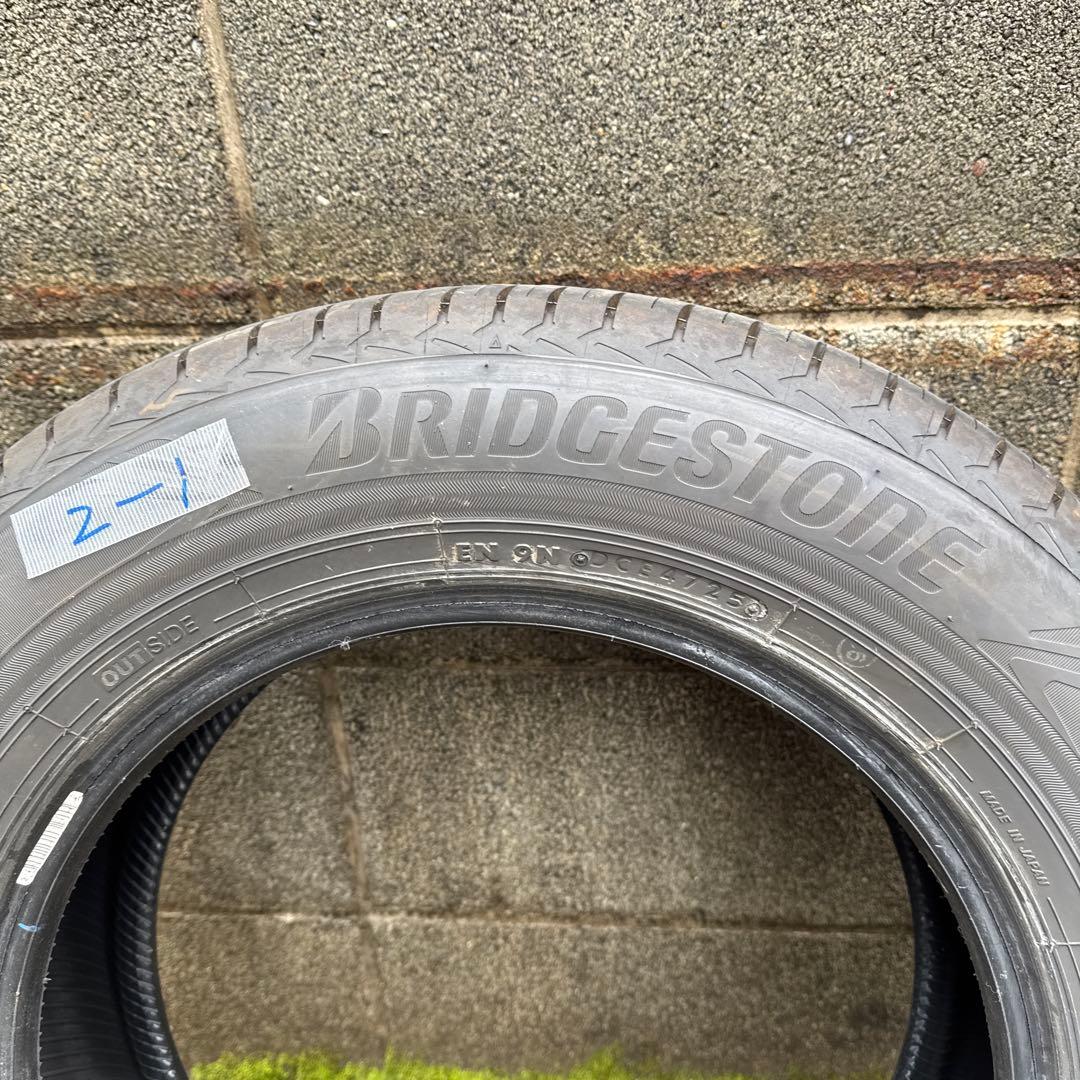 BRIDGESTONE 195/65R15 2本　25年製　中古品