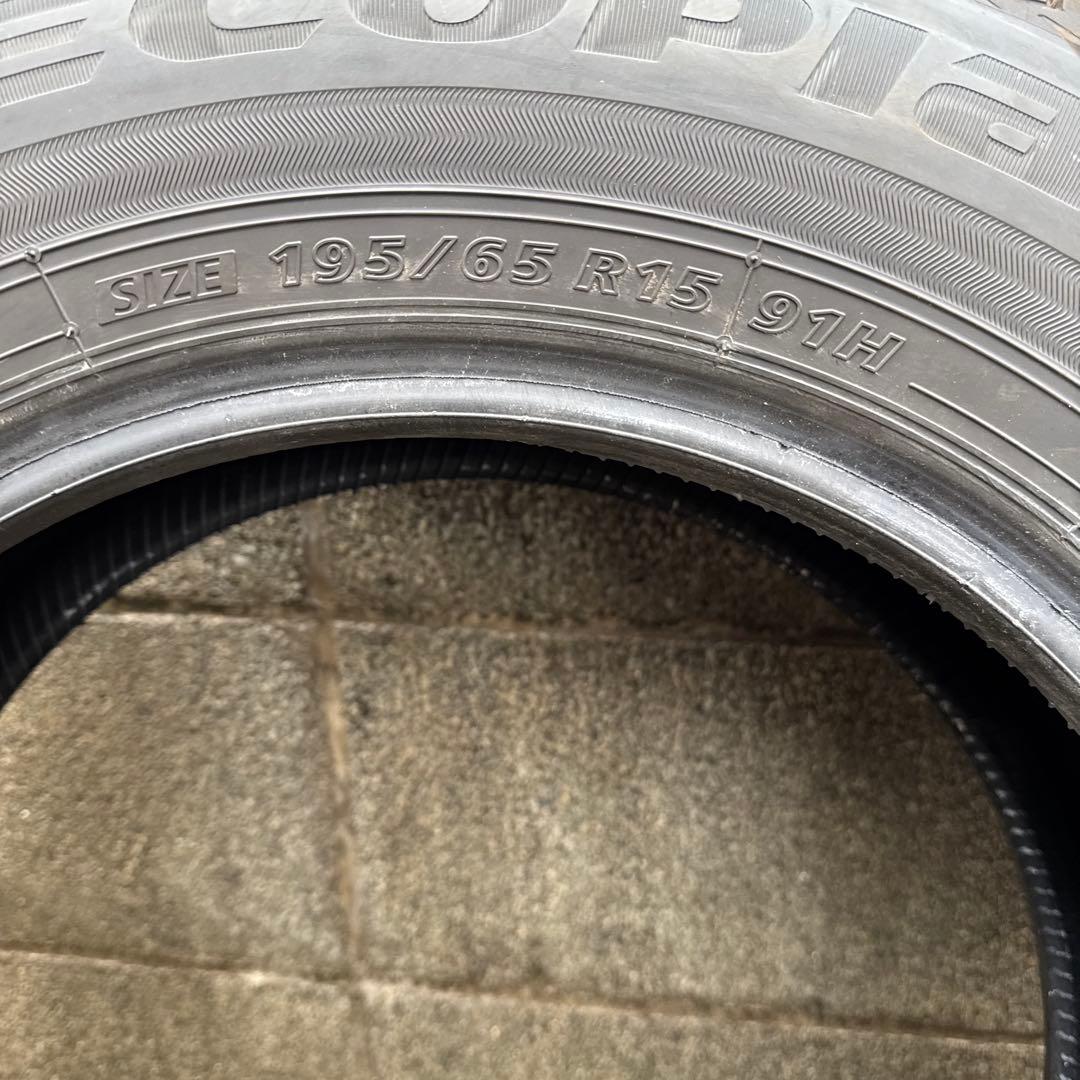 BRIDGESTONE 195/65R15 2本　25年製　中古品