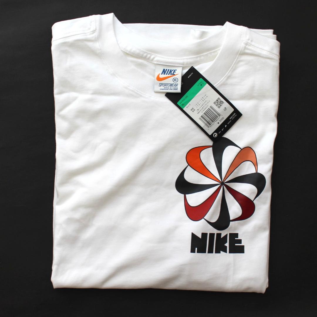 【XL】新品デッドストック NIKE【風車】ナイキビンテージ　vintage　白