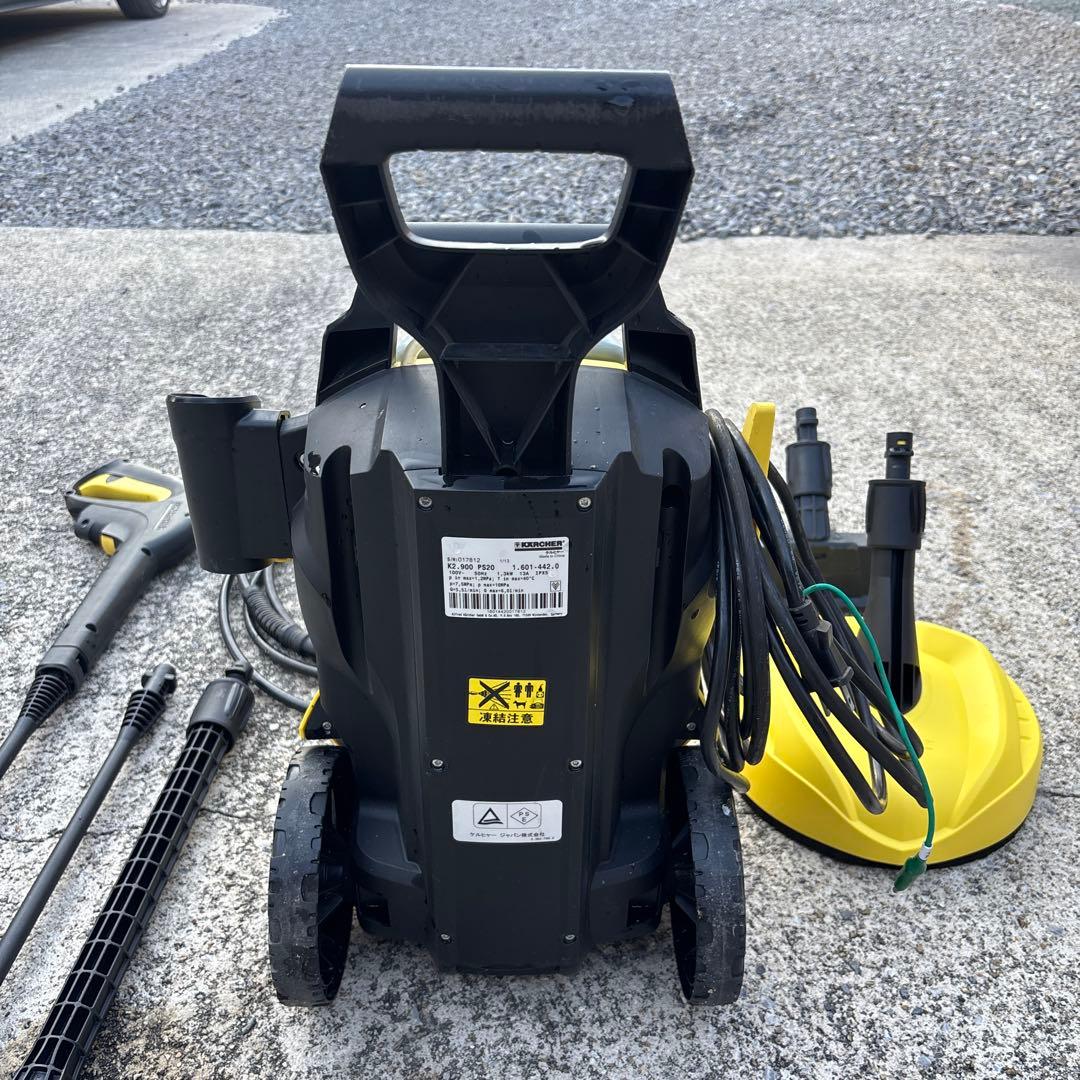 【美品】KARCHER K 2.900 silent 50Hz 高圧洗浄機セット