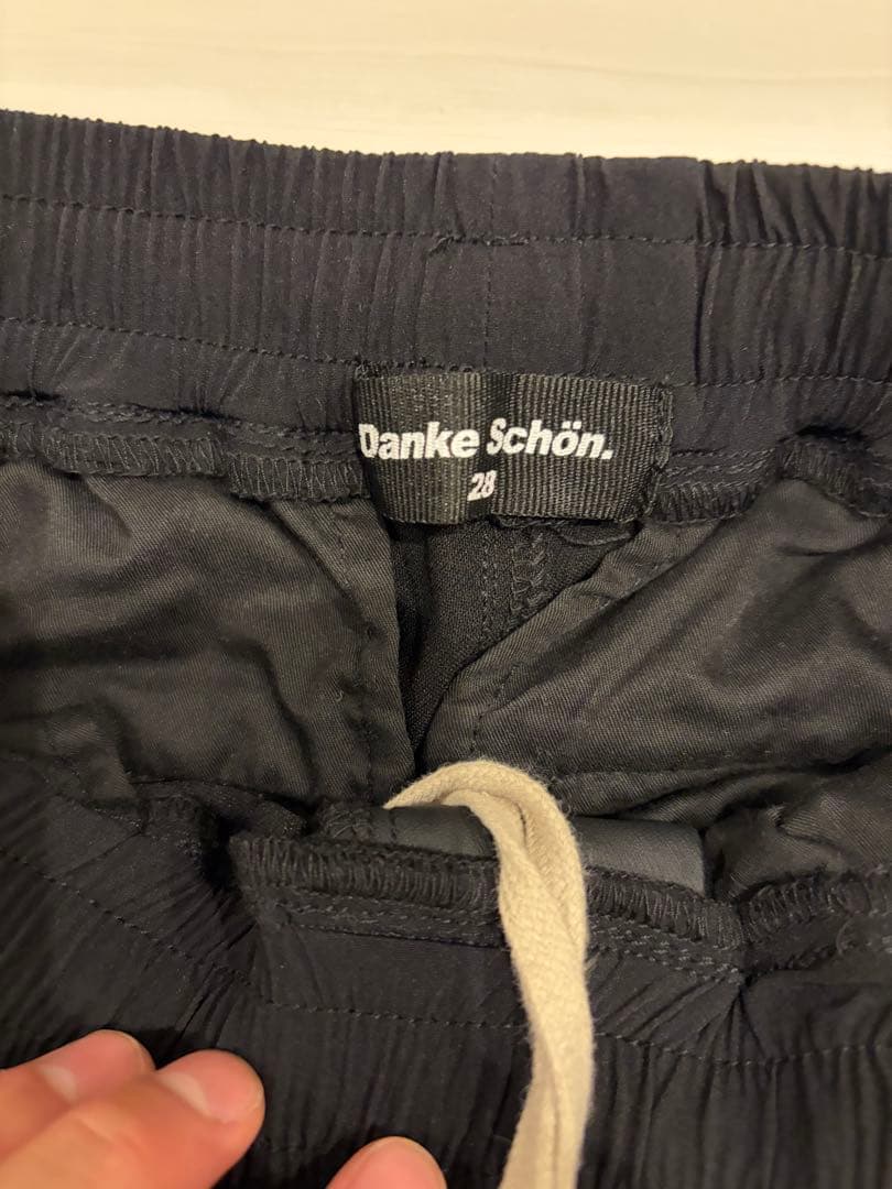 Danke Schön. ブラックカーゴパンツ 28