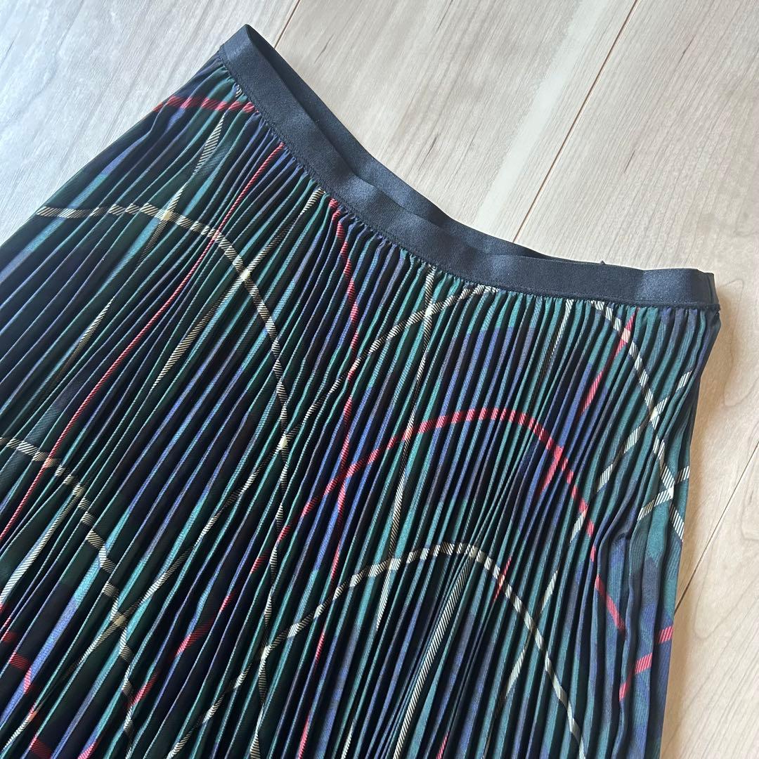 POLO RALPH LAUREN タータンチェック柄 プリーツスカート XS