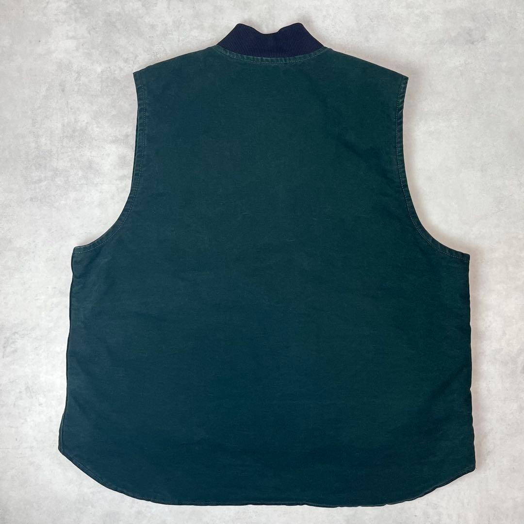 Carhartt V02 ダックベスト SPC グリーン XL-Regular