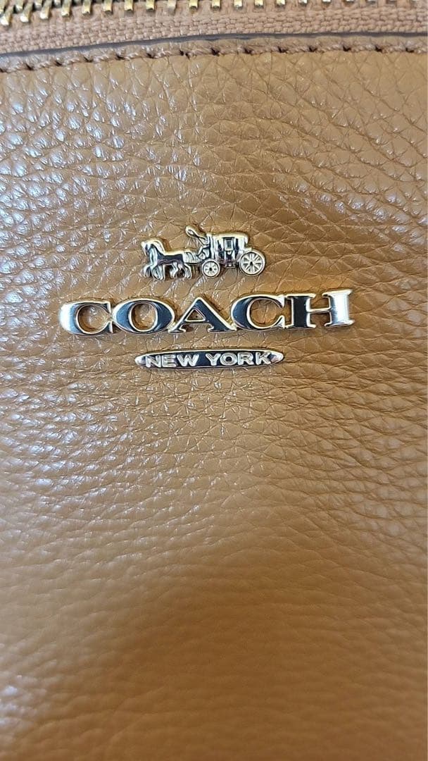 COACH ウエストポーチベージュ ボディバッグ