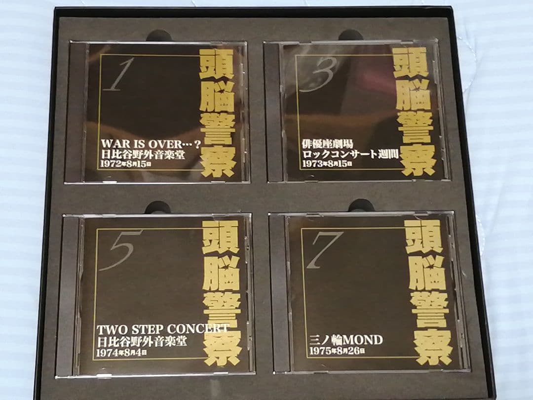 （ＣＤ）頭脳警察／ 頭脳警察ＬＩＶＥドキュメント１９７２－１９７５