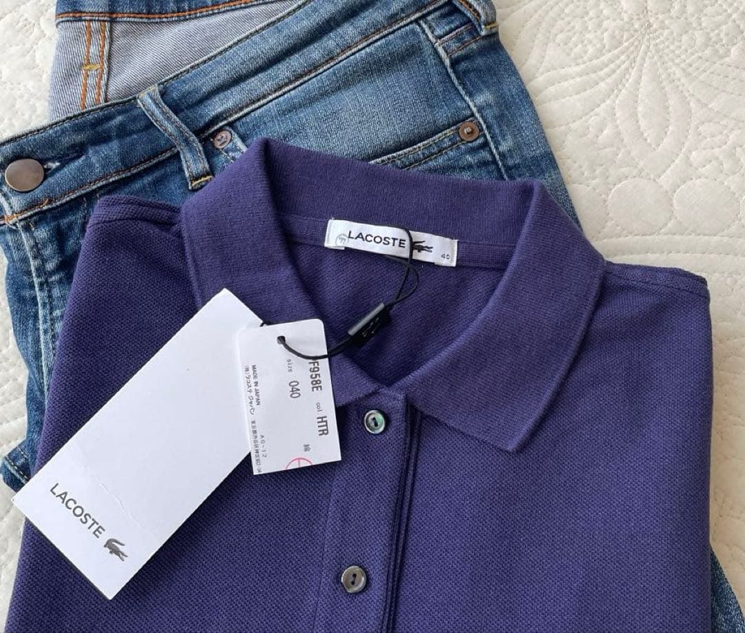 タグ付新品　LACOSTE ラコステ　定番ポロシャツ　サイズ40