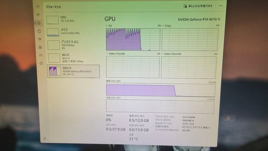て*お様 ジャンク PALIT RTX 4070Ti 12G 動作確認済み