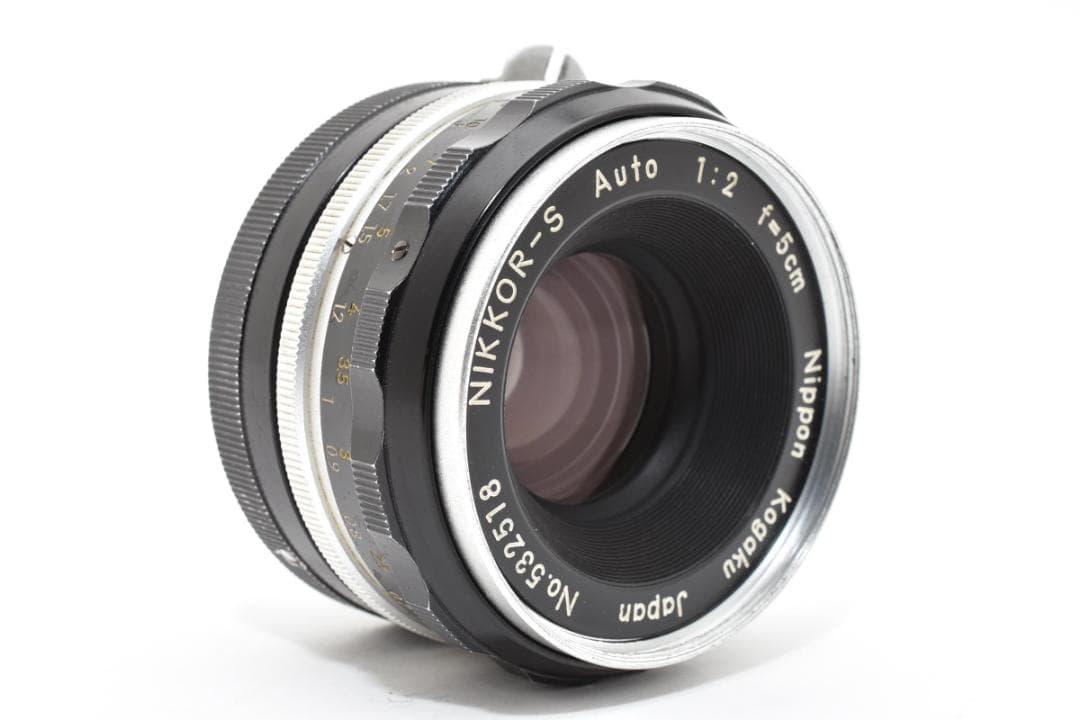 ★超希少★ニコン NIKKOR-S AUTO 5cm f2 9枚羽 #1574
