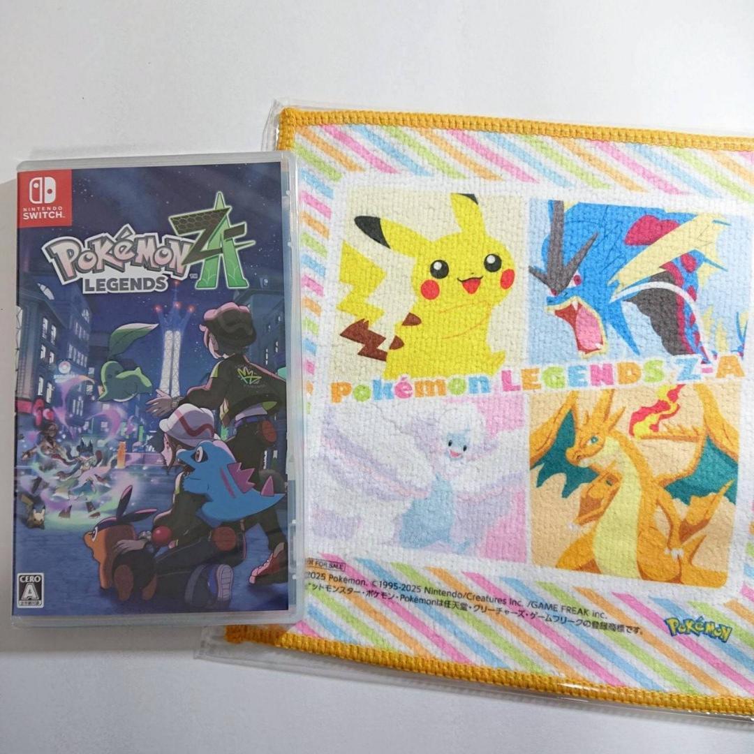Switch Pokemon LEGENDS Z-A + ミニタオル
