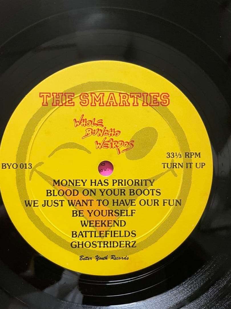 THE SMARTIES LP ハードコア　80s PUNK