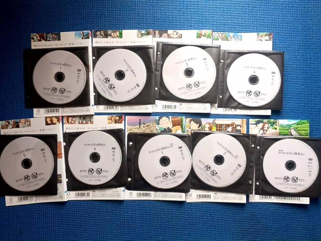 DVD からかい上手の高木さん 劇場版 + 1期 全巻 + 2期 1巻&2巻