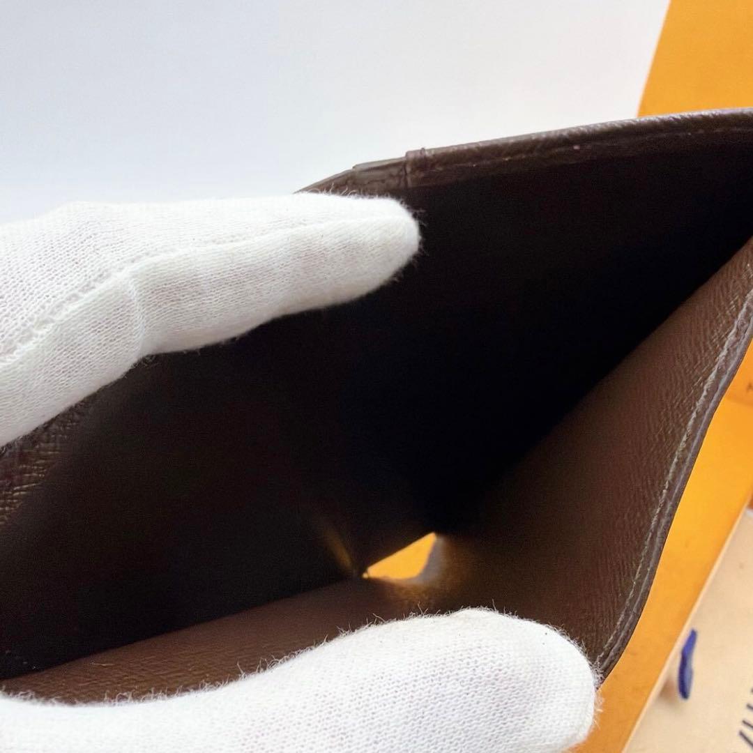 【極美品】ルイヴィトン 二つ折り 財布 ダミエ がま口 ヴィエノワ