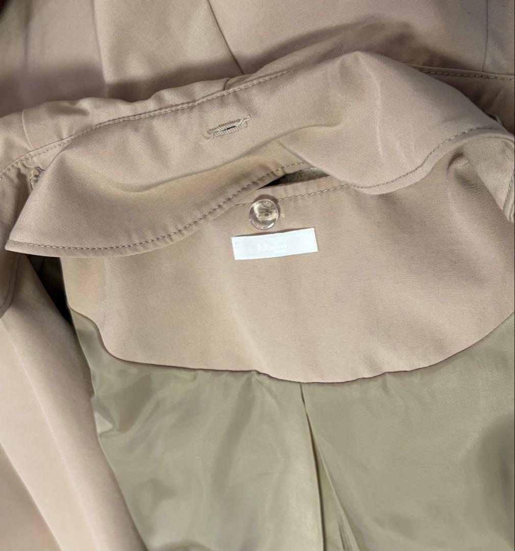 未使用◆litenリテン Cubic Trench JK ベージュ 正規品