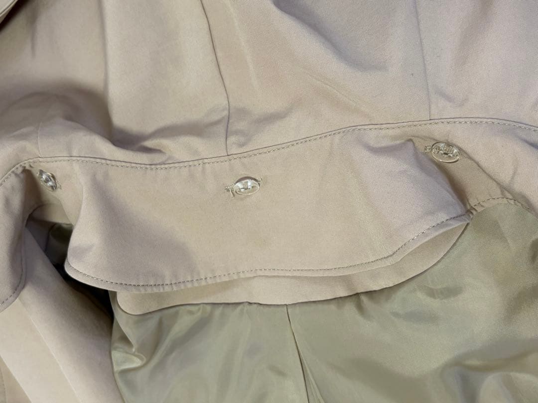 未使用◆litenリテン Cubic Trench JK ベージュ 正規品
