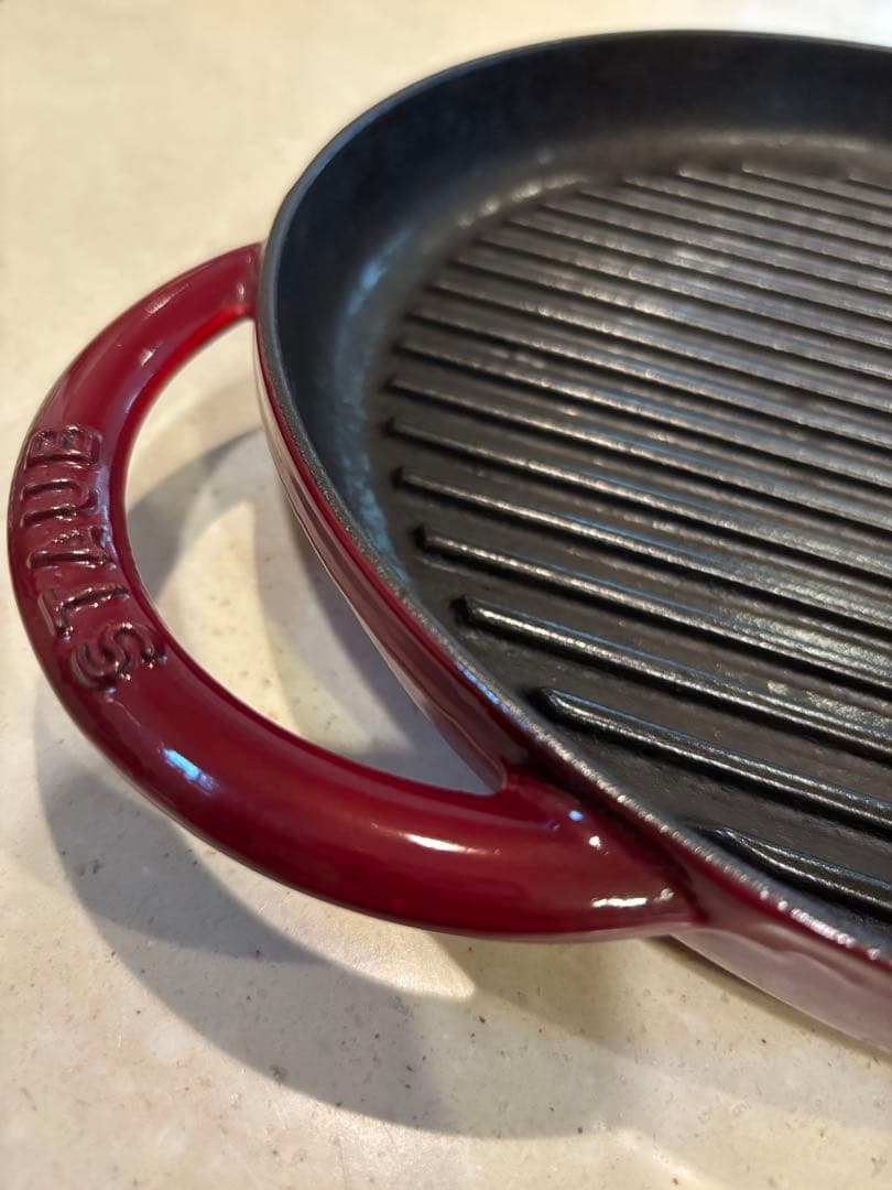 ストウブ ☆ STAUB 26cm グリルパン　ピュアグリル