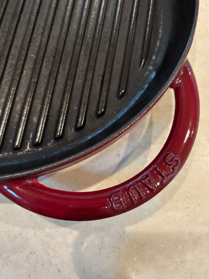ストウブ ☆ STAUB 26cm グリルパン　ピュアグリル