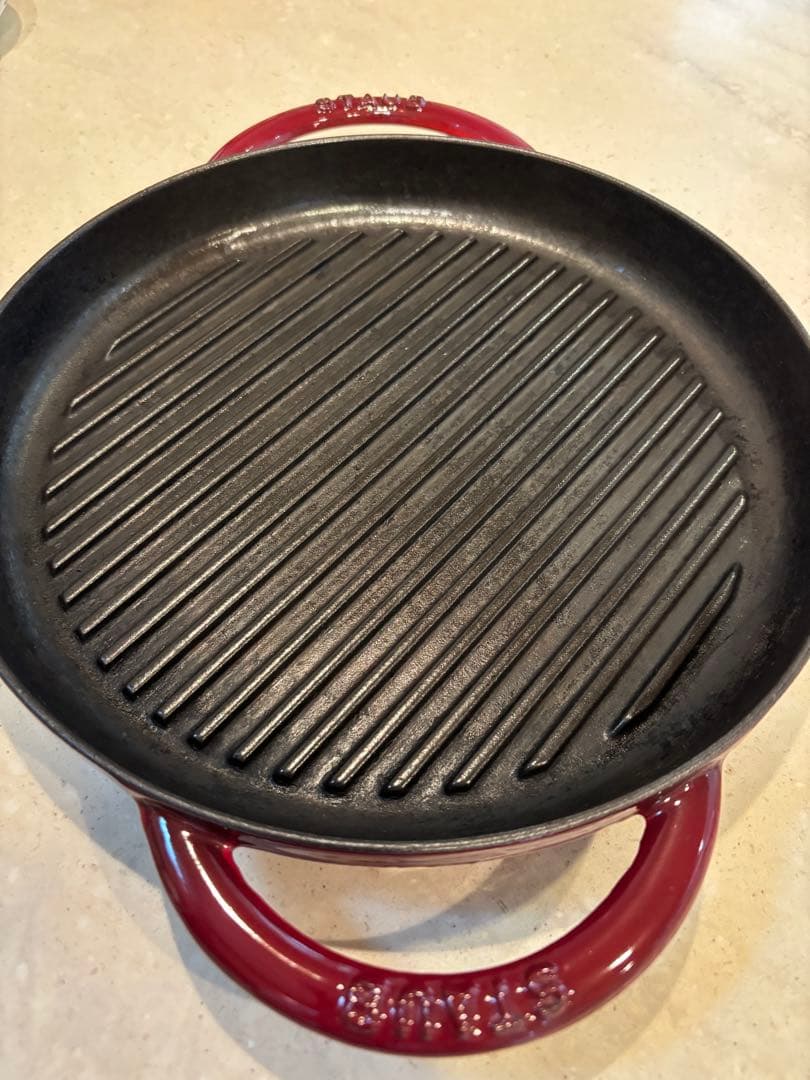 ストウブ ☆ STAUB 26cm グリルパン　ピュアグリル