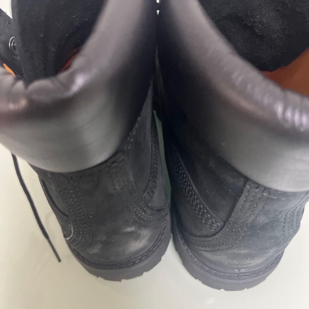 Timberland ブラック ワークブーツ