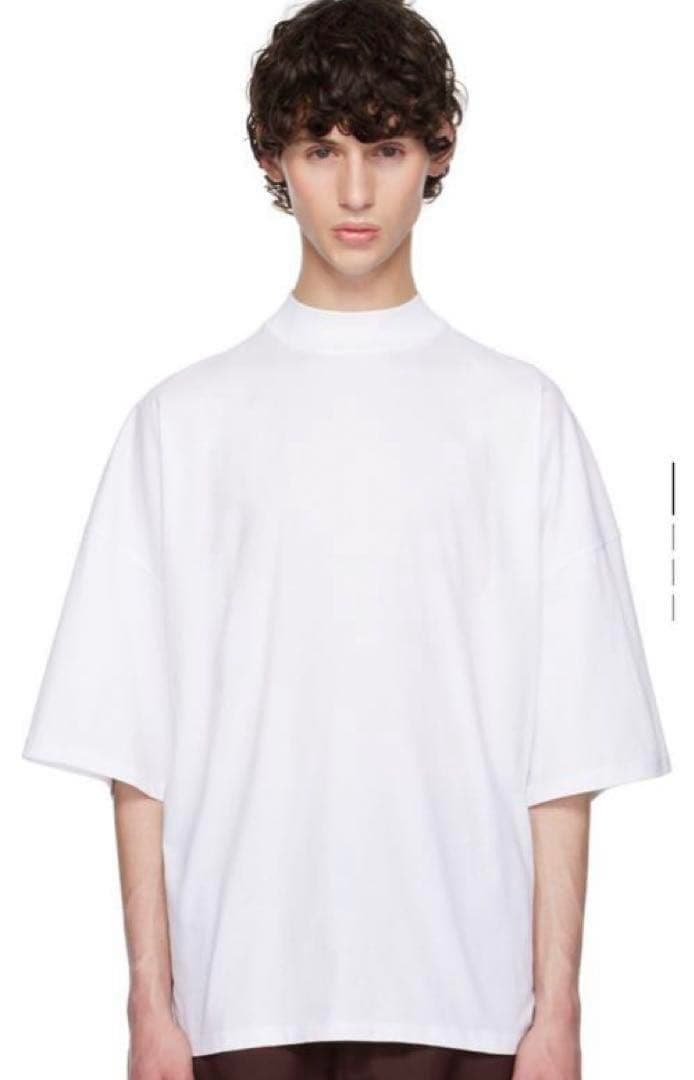 JIL SANDER モックネック Tシャツ オーバーサイズ ジルサンダー　M