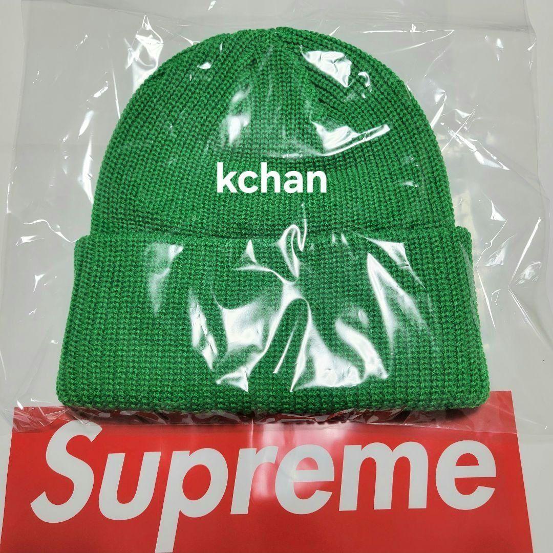 希少 Supreme Loose Gauge Beanie 緑