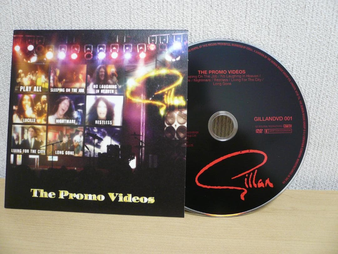 【紙ジャケ】GILLAN「THE SINGLES +P (11CDS+DVD）」