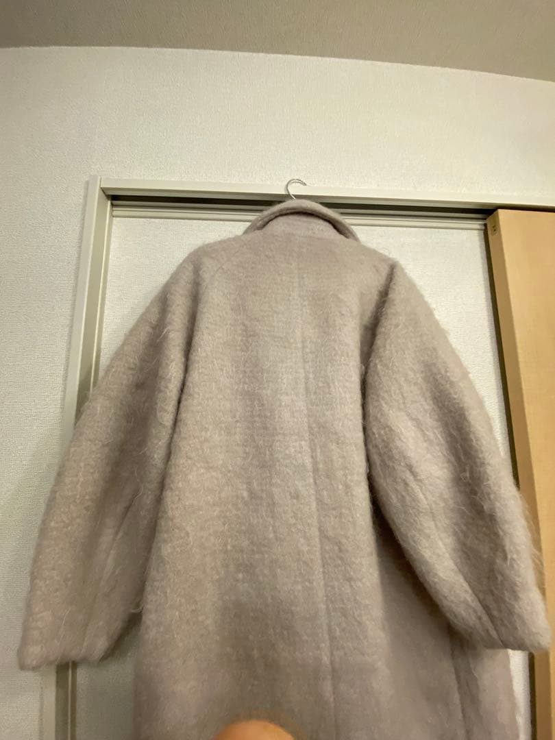 最終値下げDEFORMATION COLLAR SHAGGY COAT