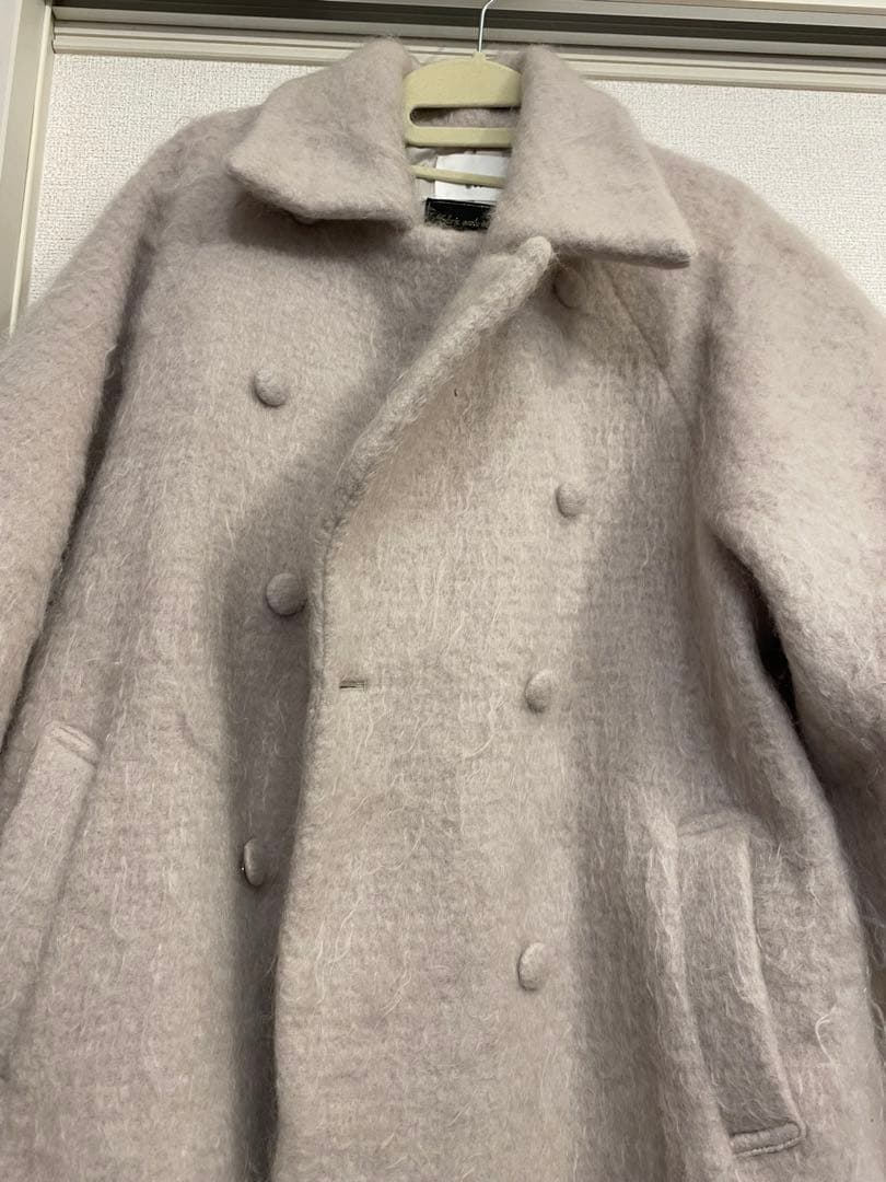 最終値下げDEFORMATION COLLAR SHAGGY COAT