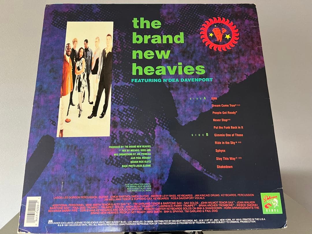 洋楽 The Brand New Heavies Vinyl