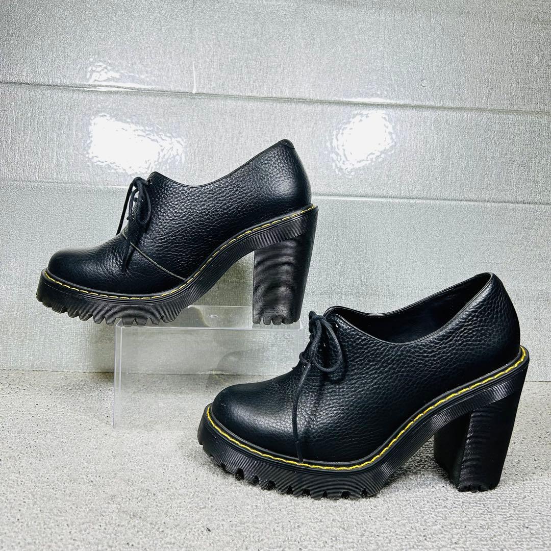 Dr.Martens SALOME スムースレザー レースアップ ヒールUK5