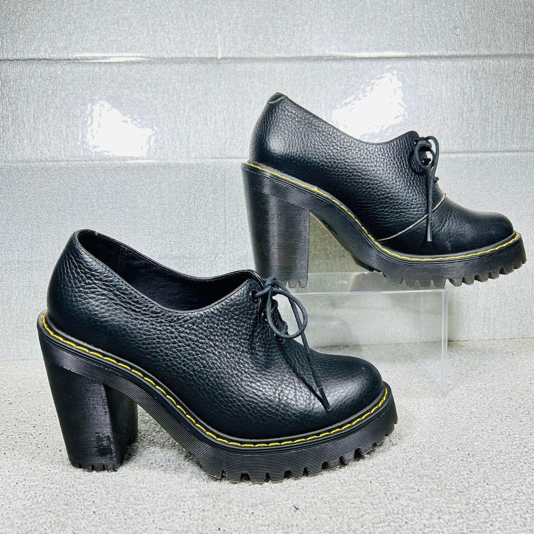Dr.Martens SALOME スムースレザー レースアップ ヒールUK5
