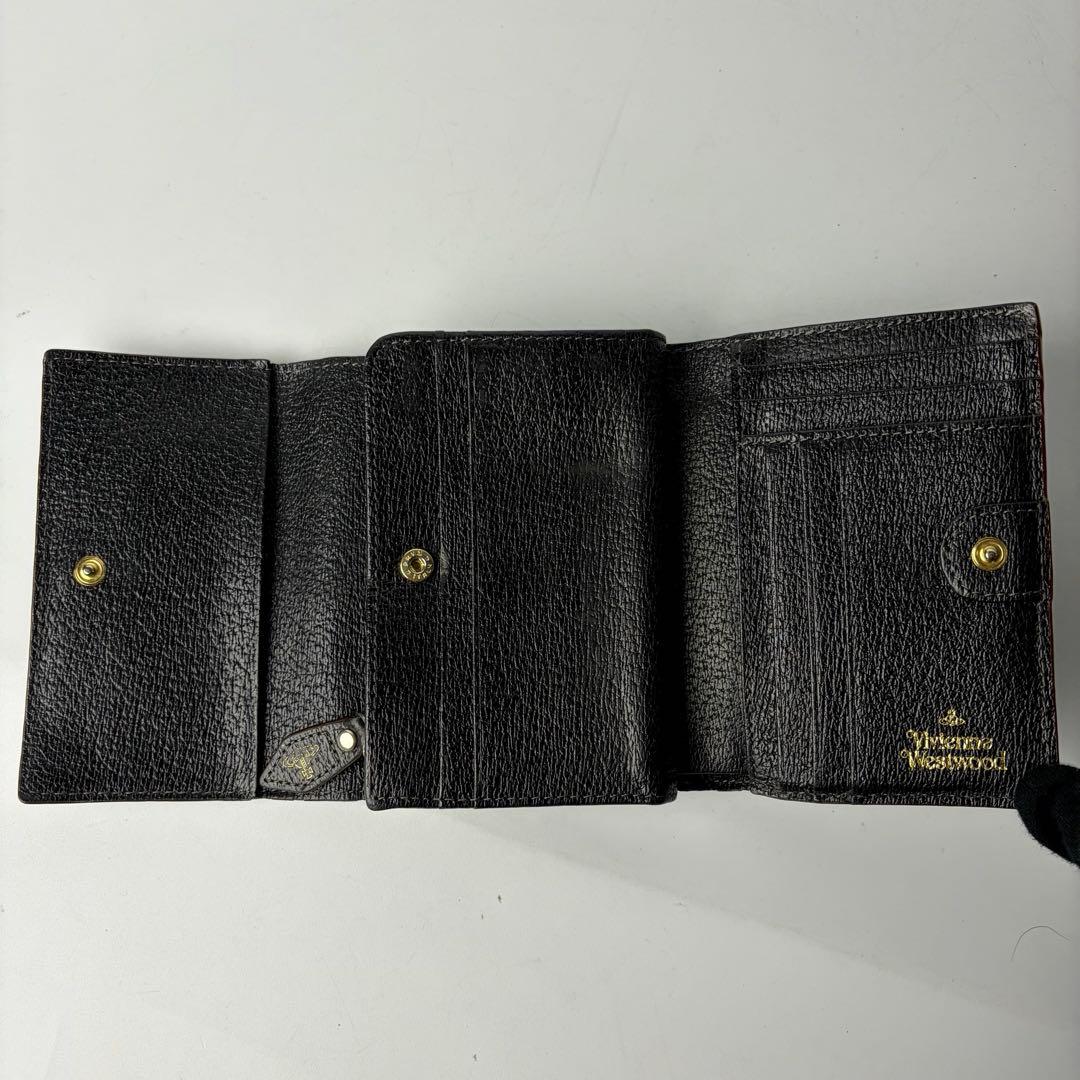 VivienneWestwood 三つ折り財布 オーブ ブラック エグゼクティブ