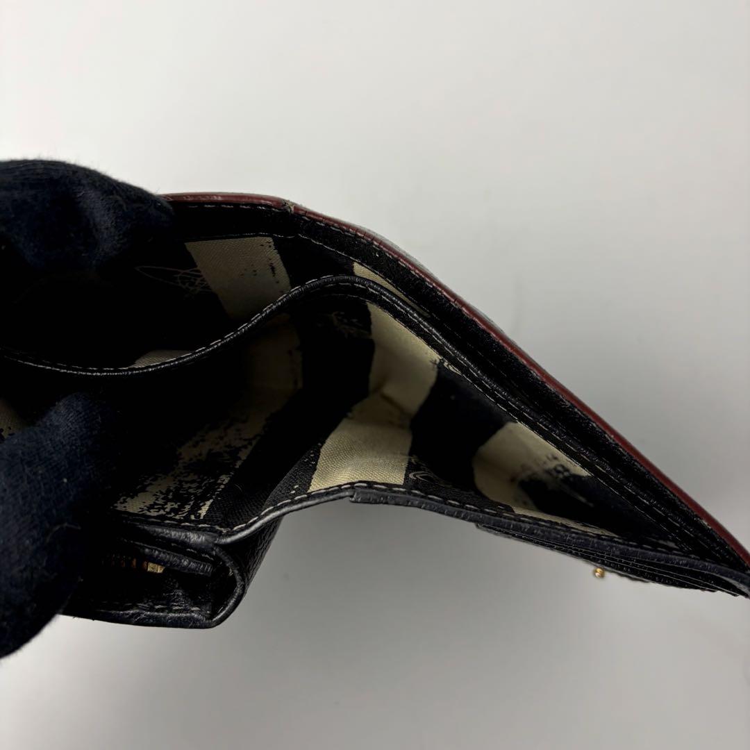 VivienneWestwood 三つ折り財布 オーブ ブラック エグゼクティブ