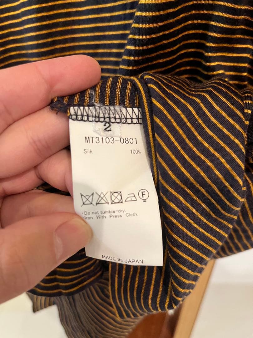 トップス MAATEE & SONS Washable Silk T size2