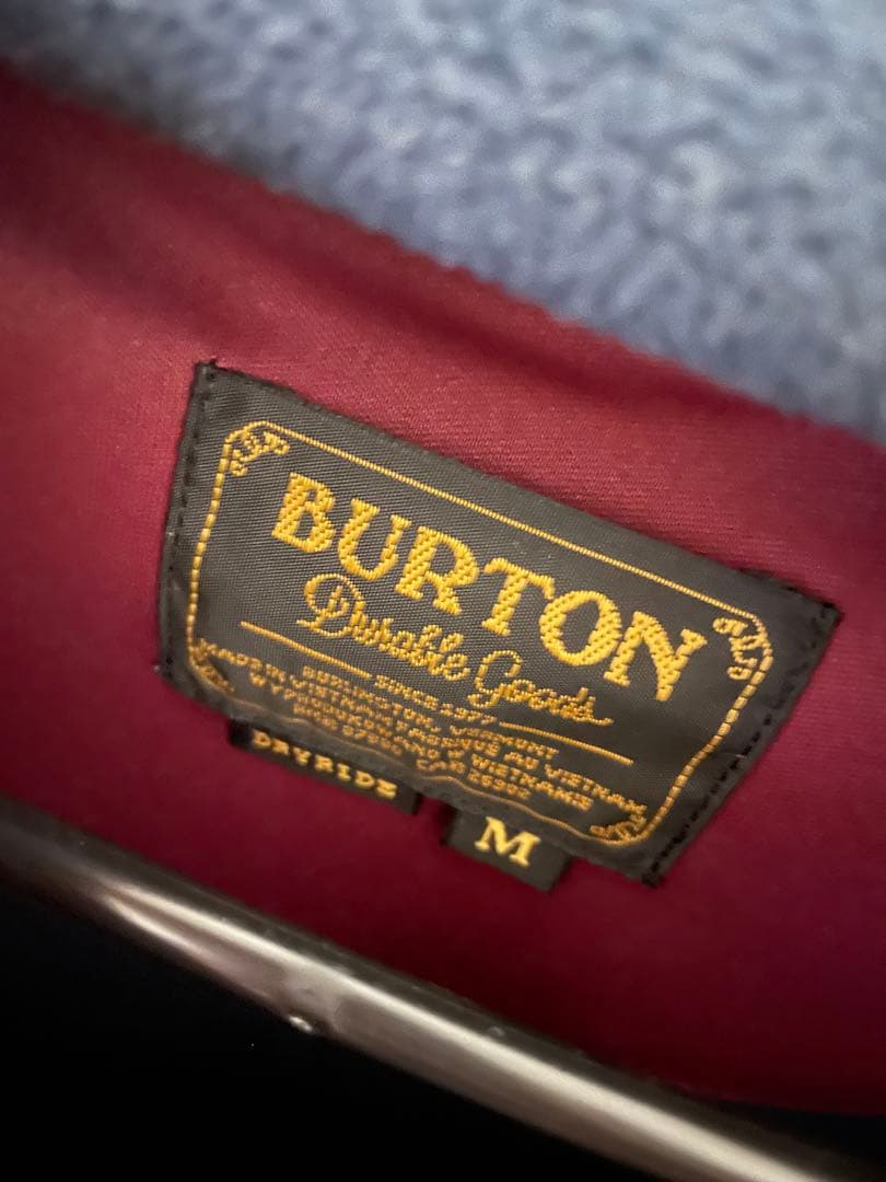 BURTON フード付きスノーボードウェア Mサイズ