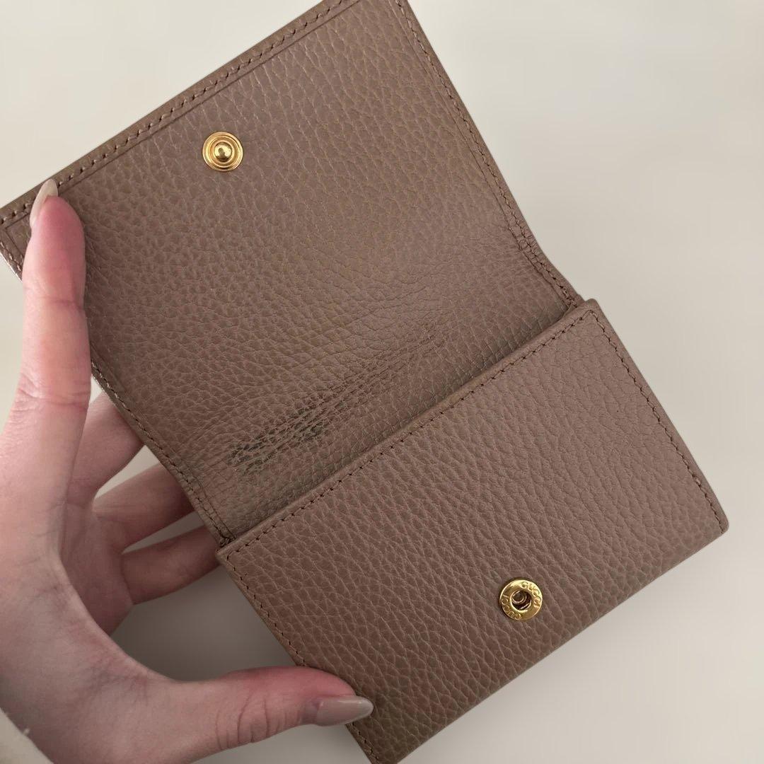 GUCCI 三つ折り財布