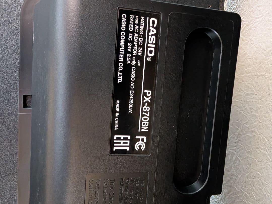 専用！　CASIO　PX-870 BN 電子ピアノ　2021年製