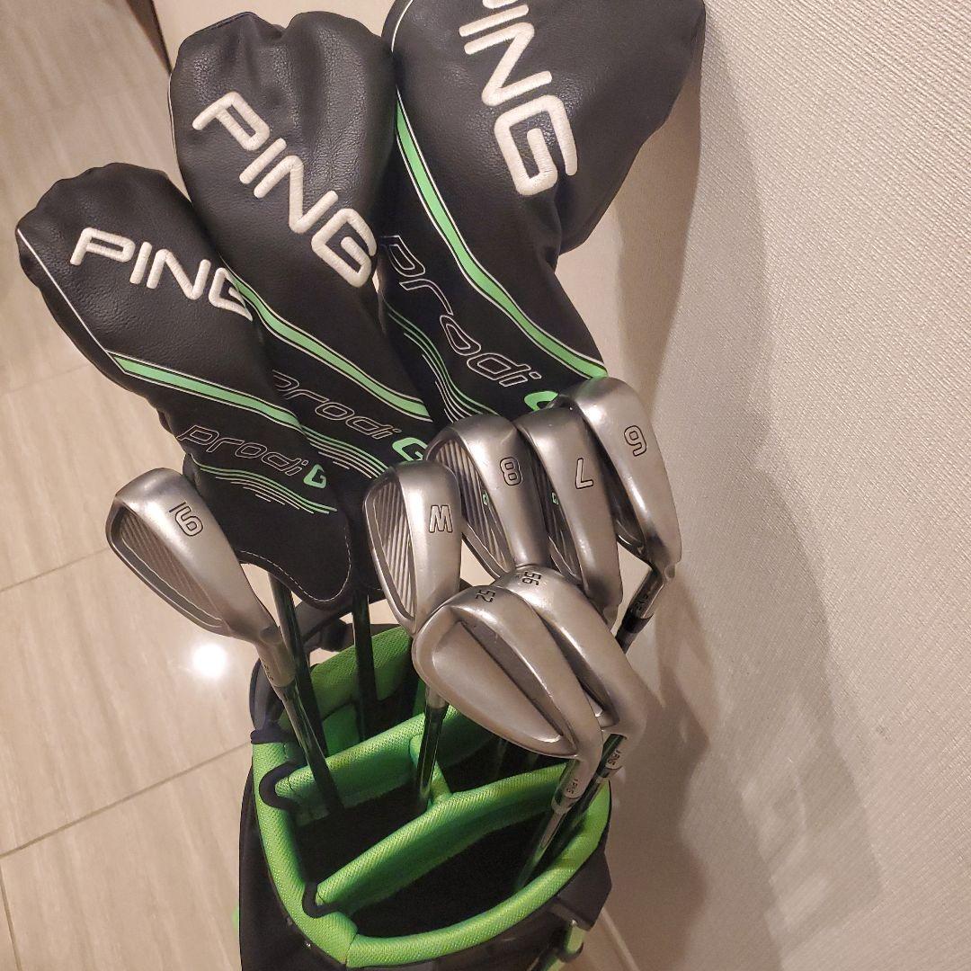 Ping prodi G ジュニア用 ゴルフクラブ10本セット