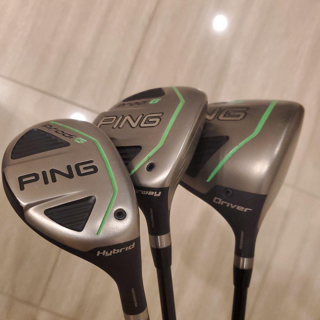 Ping prodi G ジュニア用 ゴルフクラブ10本セット