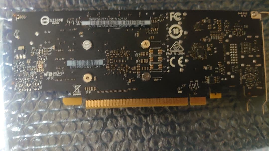 GeForce GTX 1050 Ti 4GB LP 動作確認済み 補助電源不要