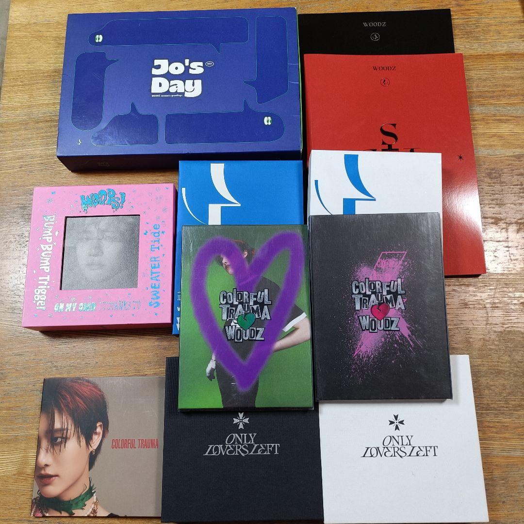 WOODZ スンヨン CD アルバム トレカ シール セット
