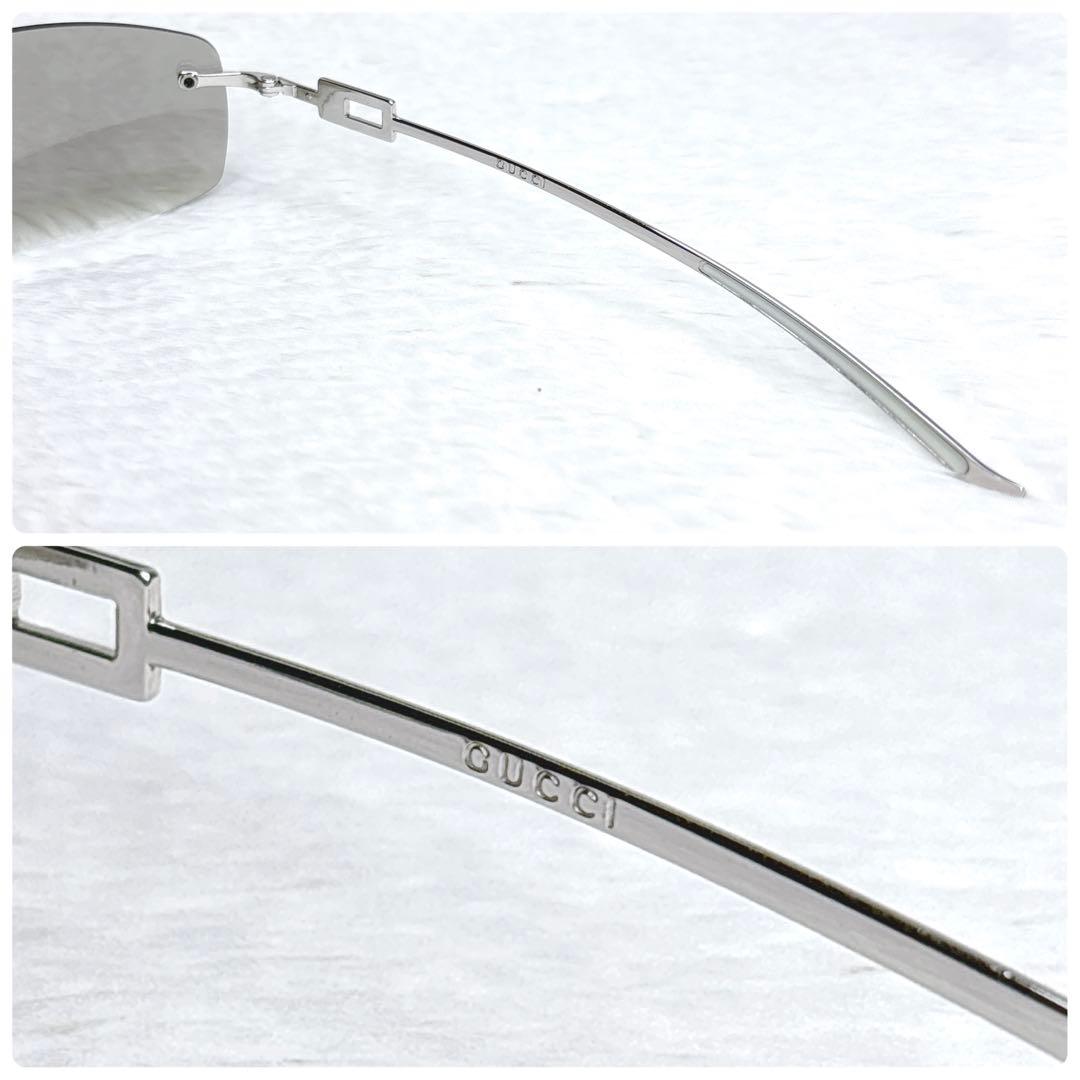 小物 GUCCI Rimless Sunglasses Y2K