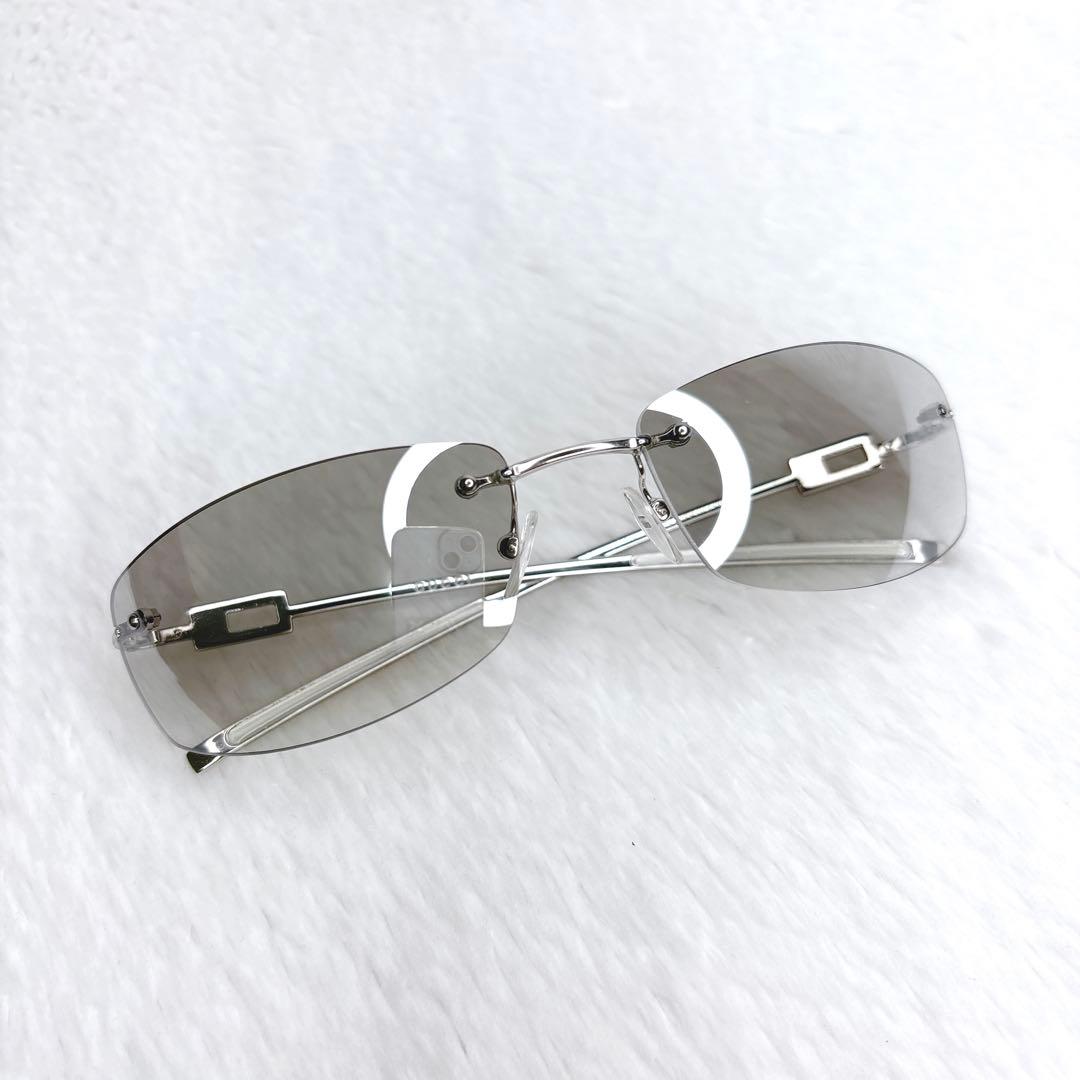 小物 GUCCI Rimless Sunglasses Y2K