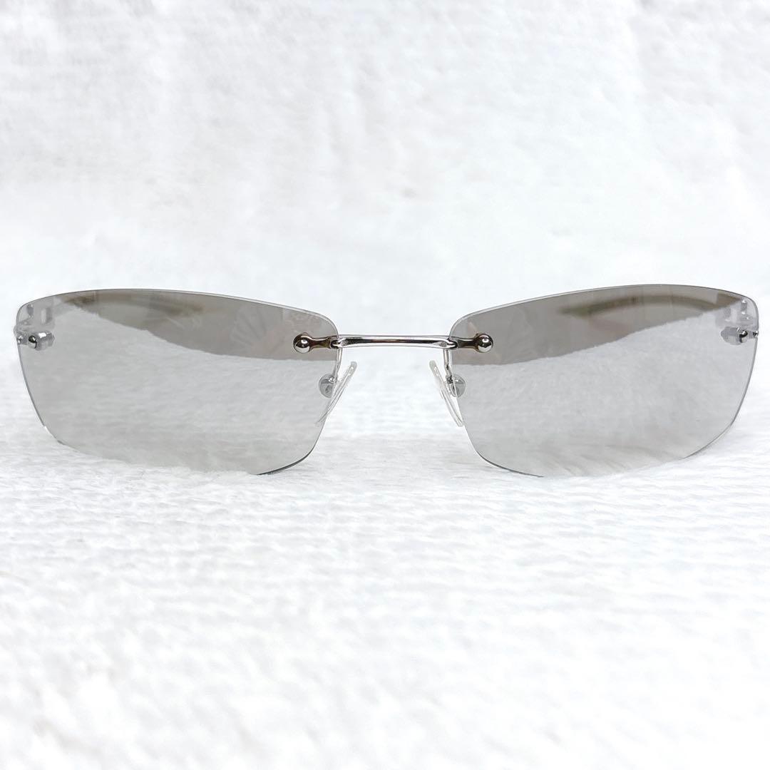 小物 GUCCI Rimless Sunglasses Y2K