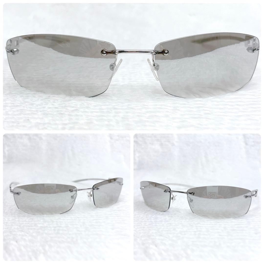 小物 GUCCI Rimless Sunglasses Y2K