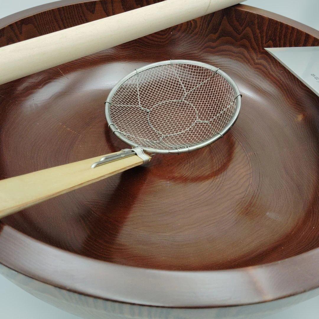 中古 美品 蕎麦打ちセット 自宅そば打ち うどん麺打ちセット 6点セット